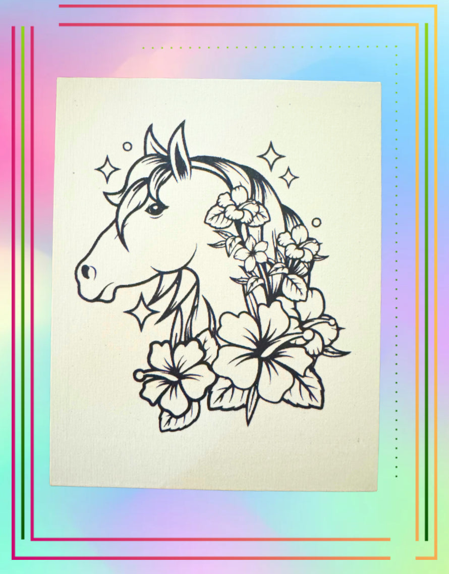Horse Paint Set