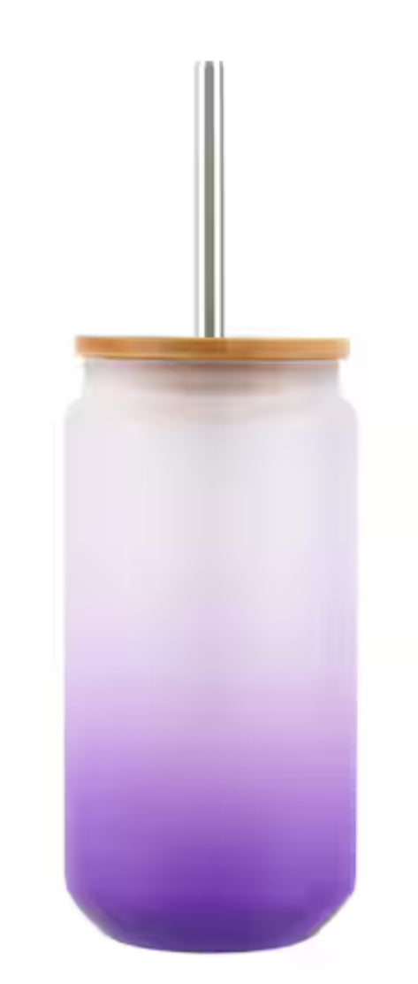 Customized Glass Tumbler
