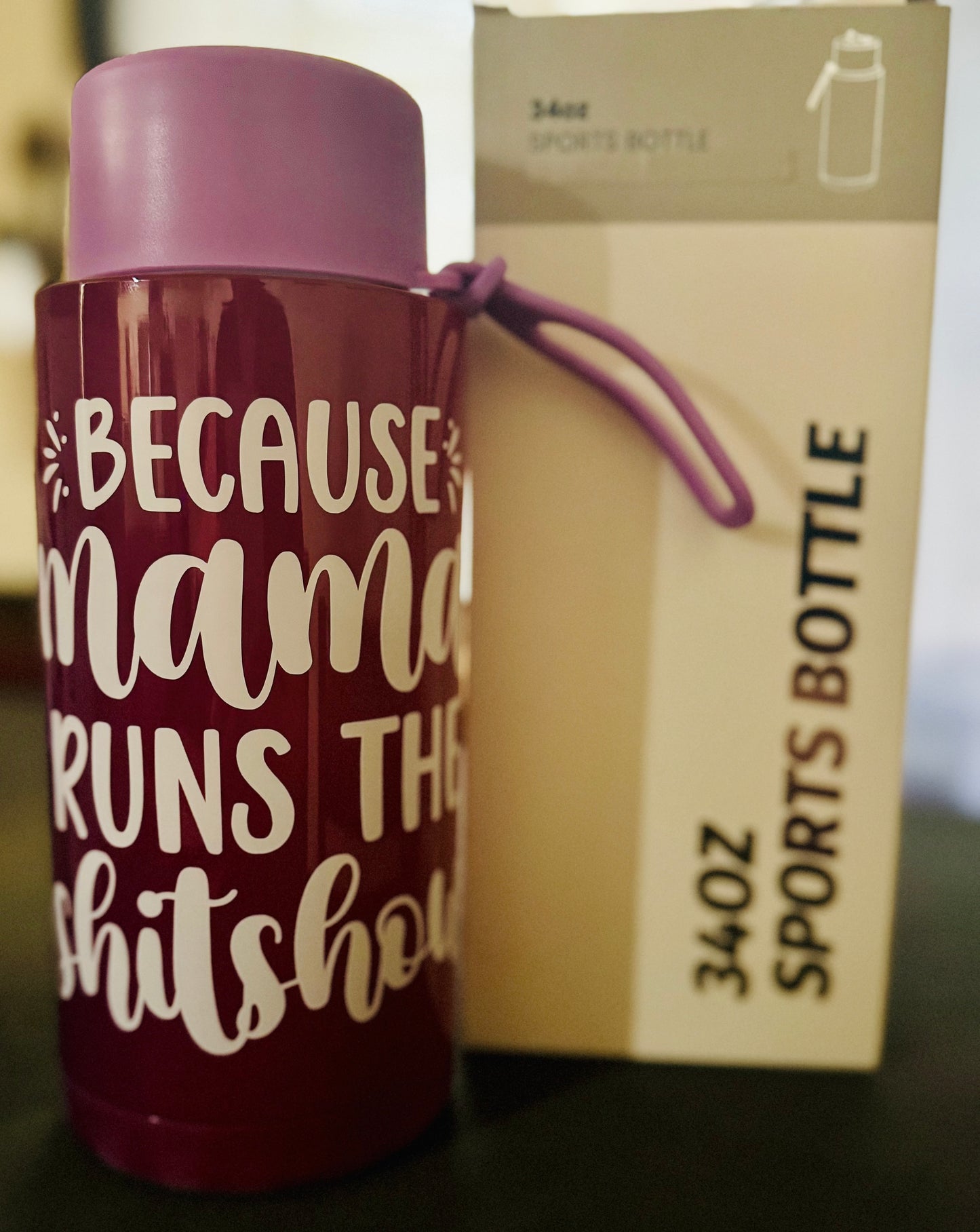 34oz Mama Water Bottle